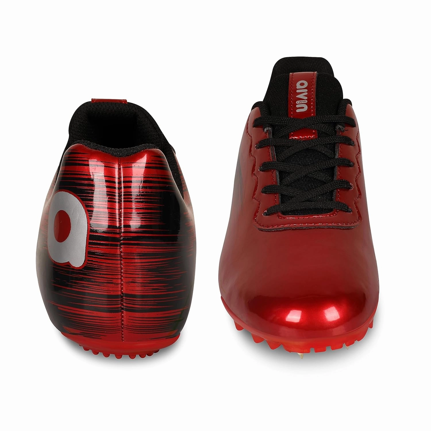 Hiking Shoes Race Running Spikes Running Shoes For Men (Red)