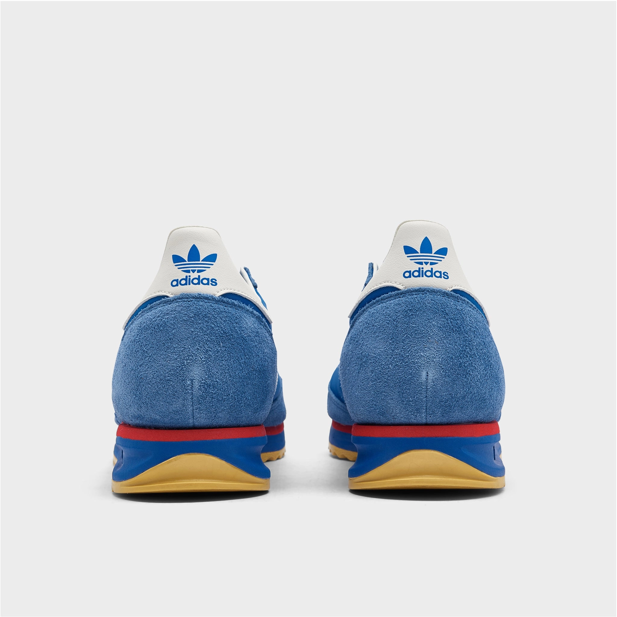 Adidas Shoes Neo Cloudfoam adidas SL 72 RS Blue / Core White - Better Scarlet