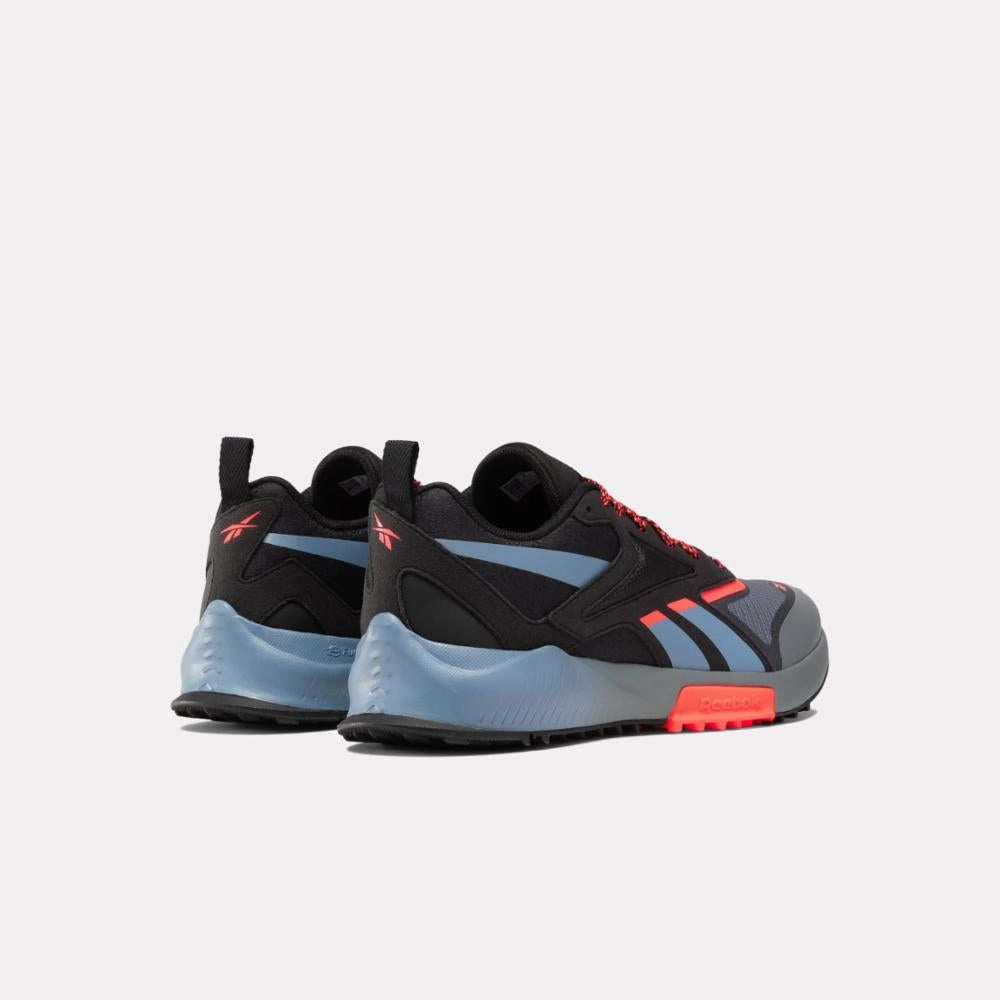 Reebok Footwear Men Lavante Trail 2 Men's Running Shoes PUGRY6/CBLACK/BLUSLA Extra Wide Trail Running Shoes
