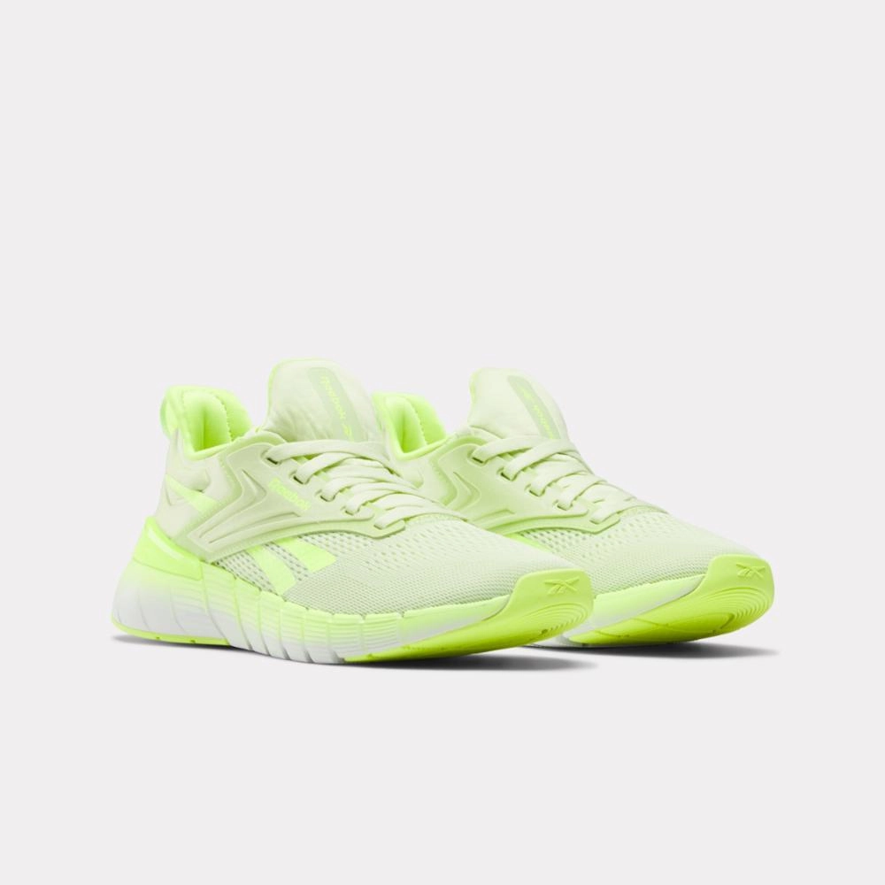 Running And Cross Training Shoes Reebok Footwear Women Nano Gym Shoes ASTRO LIME/DIGITAL LIME/WHITE