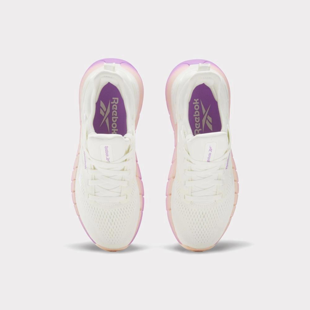 Shoes Hybrid Training Reebok Footwear Women Nano Gym Shoes CHALK/WASHED CLAY/DGTL PURPLE