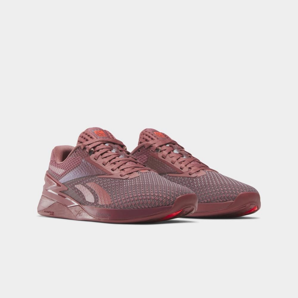 Reebok Footwear Women Nano X3 Women's Shoes SEDONA ROSE /CLASSIC MAROON Turf Training Shoes