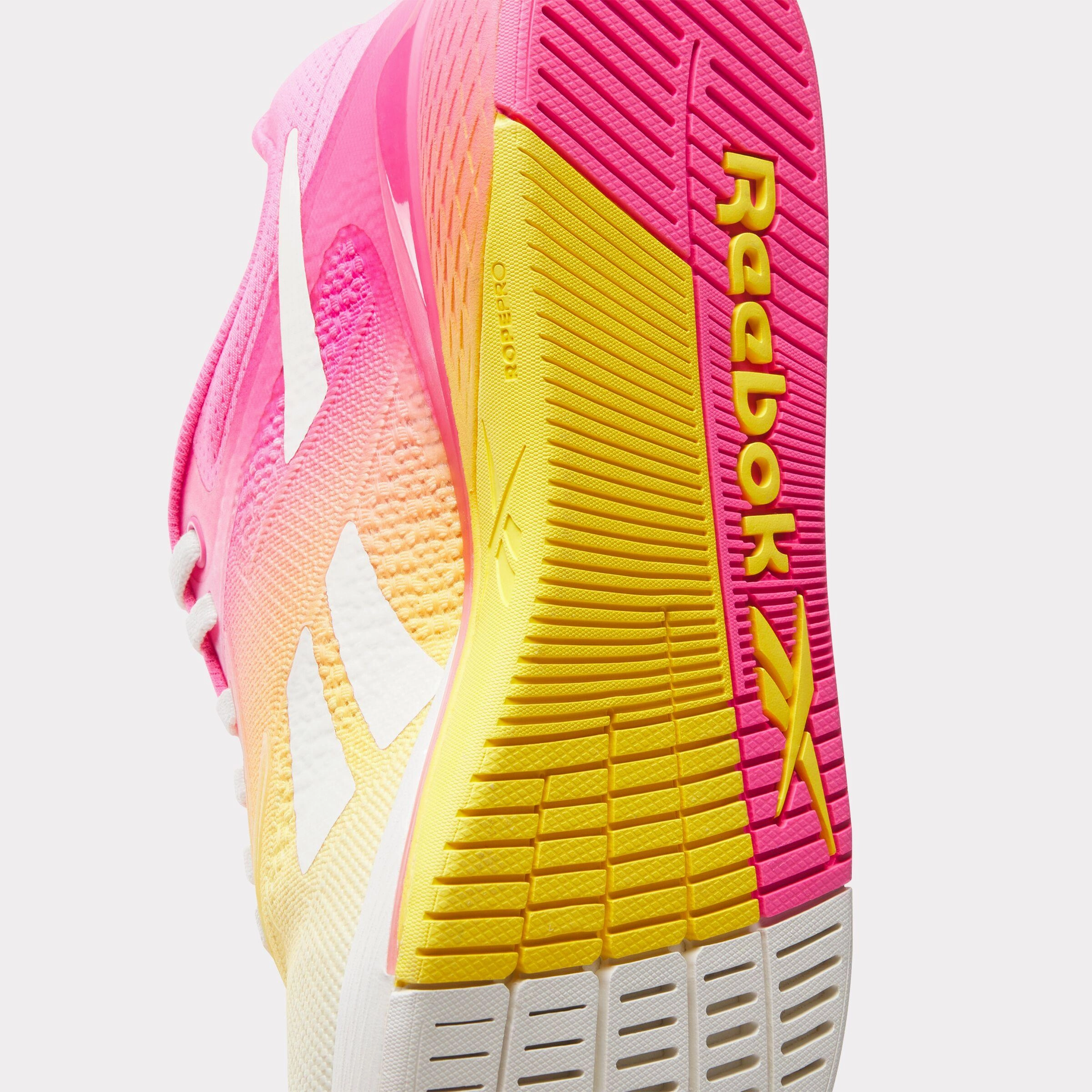 Axelion Spark Training Shoes Reebok Footwear Women Nano X5 Training Shoes CHALK/ATOMIC PINK/GOLDEN HAZE