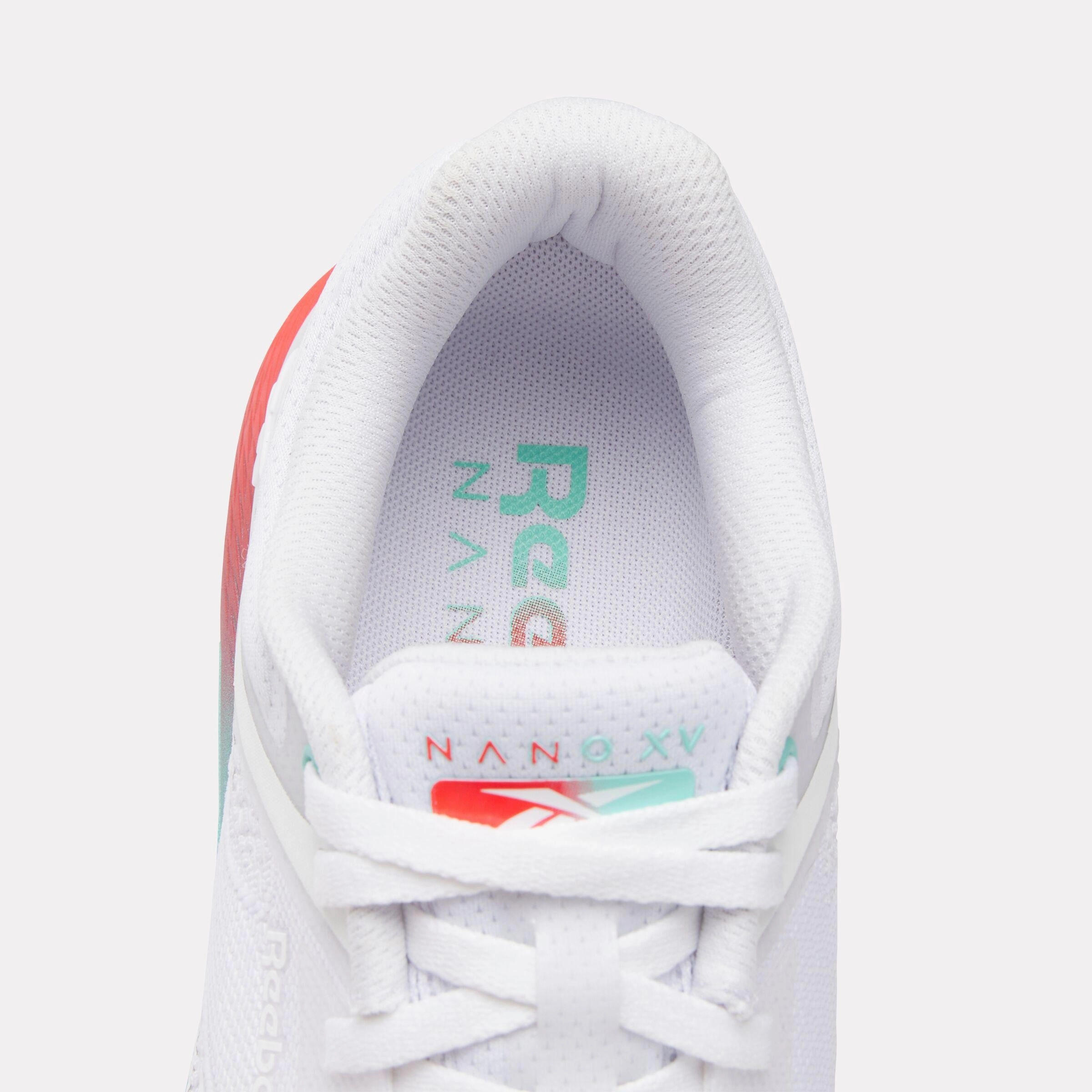 Training Shoes Black Friday Reebok Footwear Women Nano X5 Training Shoes FTW WHITE/AI AQUA/ENERGY RED