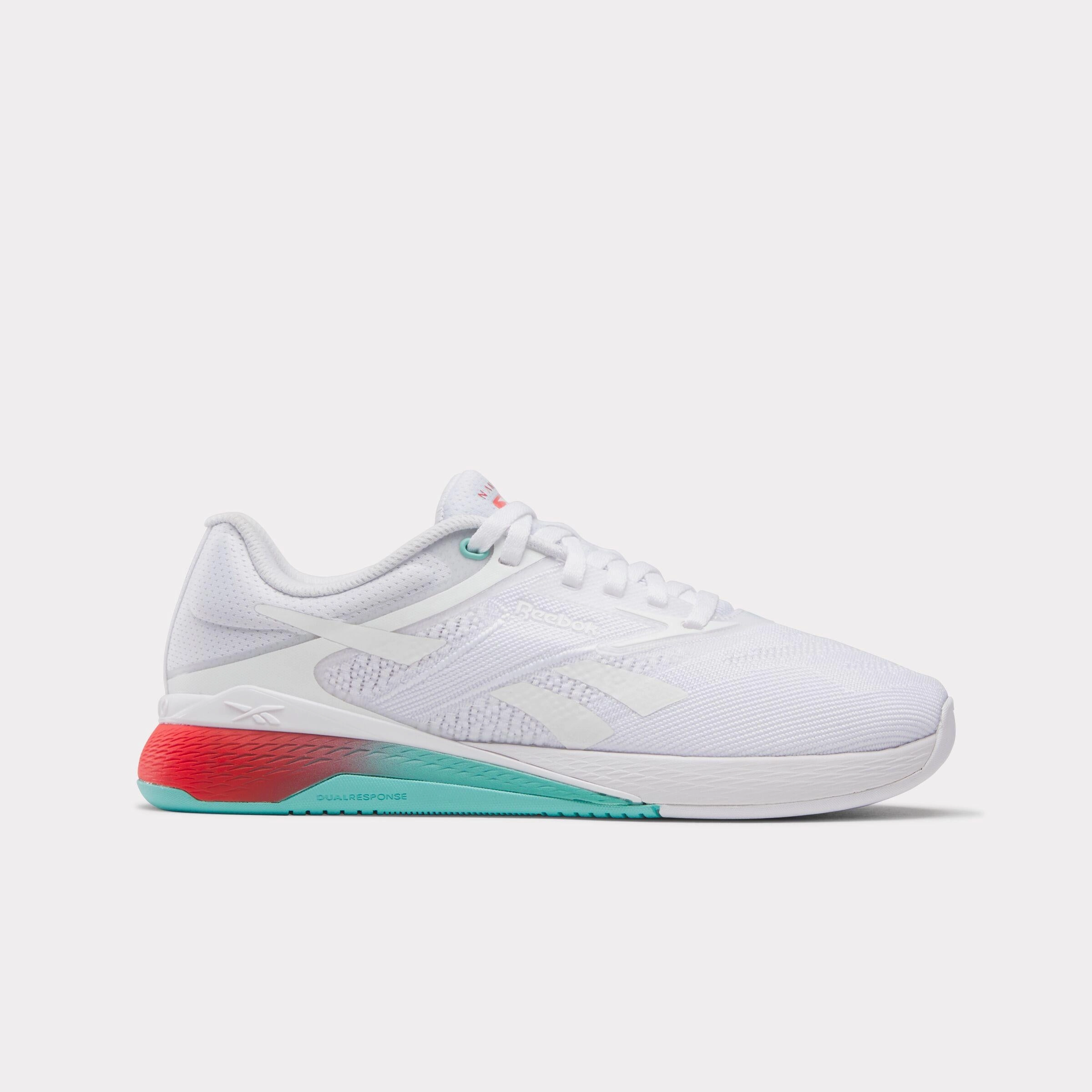 Most Expensive Trainer Shoes Reebok Footwear Women Nano X5 Training Shoes FTW WHITE/AI AQUA/ENERGY RED