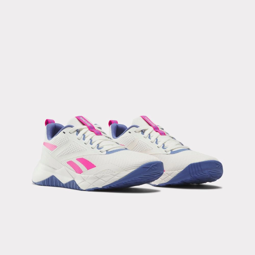 Reebok Footwear Women NFX Training Shoes CHALK/STEPUR/LASPIN Turf Training Shoes