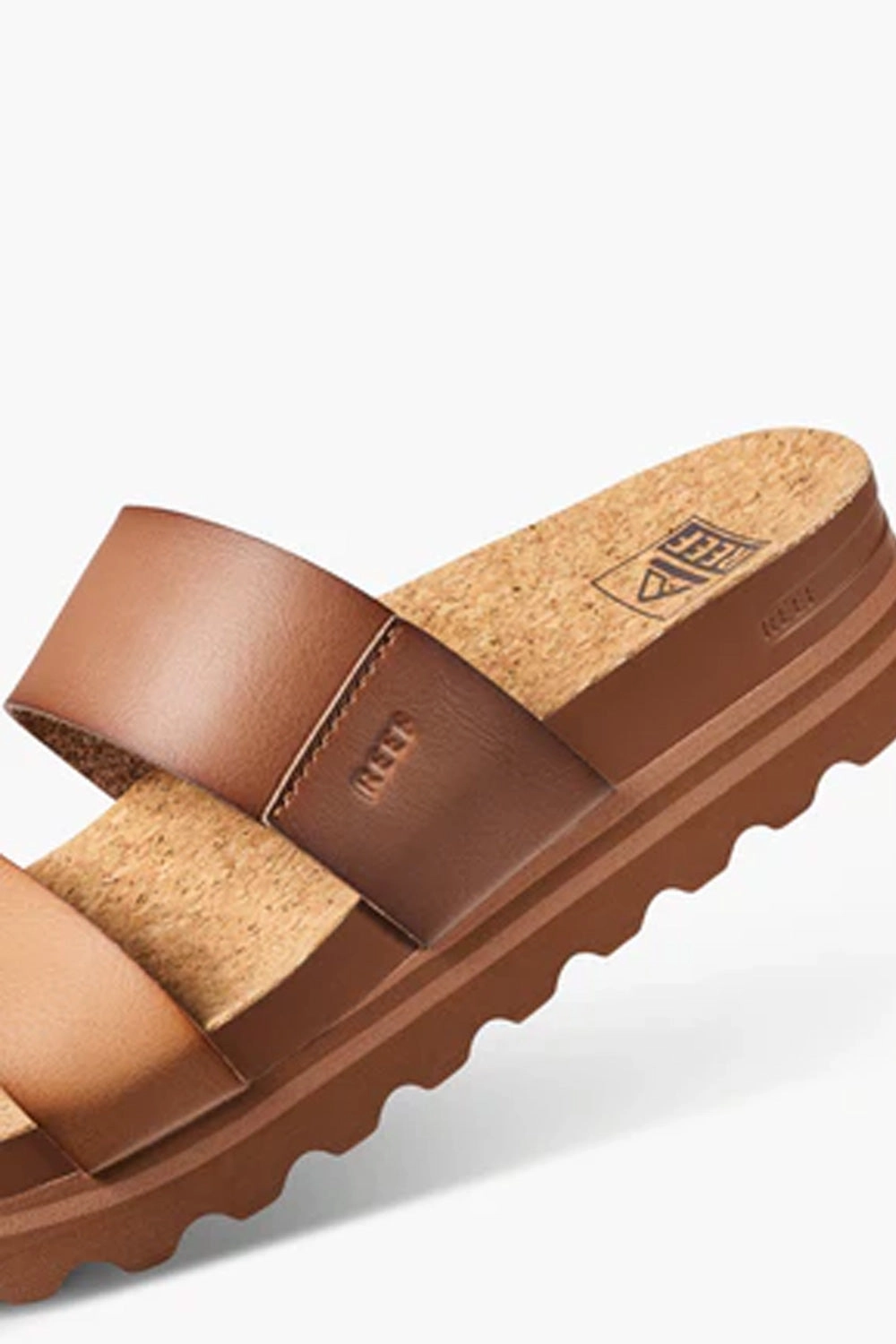 Boot Sandals Heels Reef Shoes Cushion Vista High Sandals for Women in Espresso Duo | CJ36062