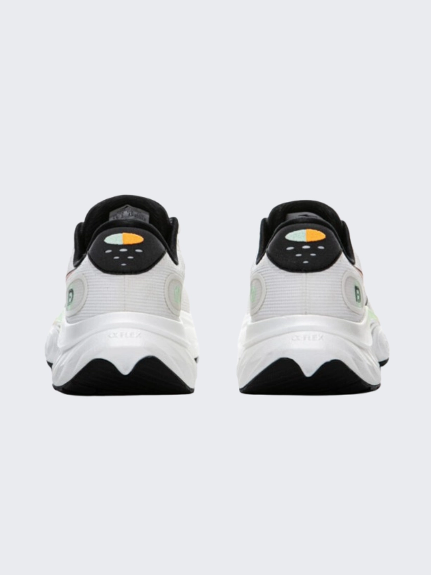 Erke Stability Men Running Shoes Light White/Black Discount Running Shoes Uk