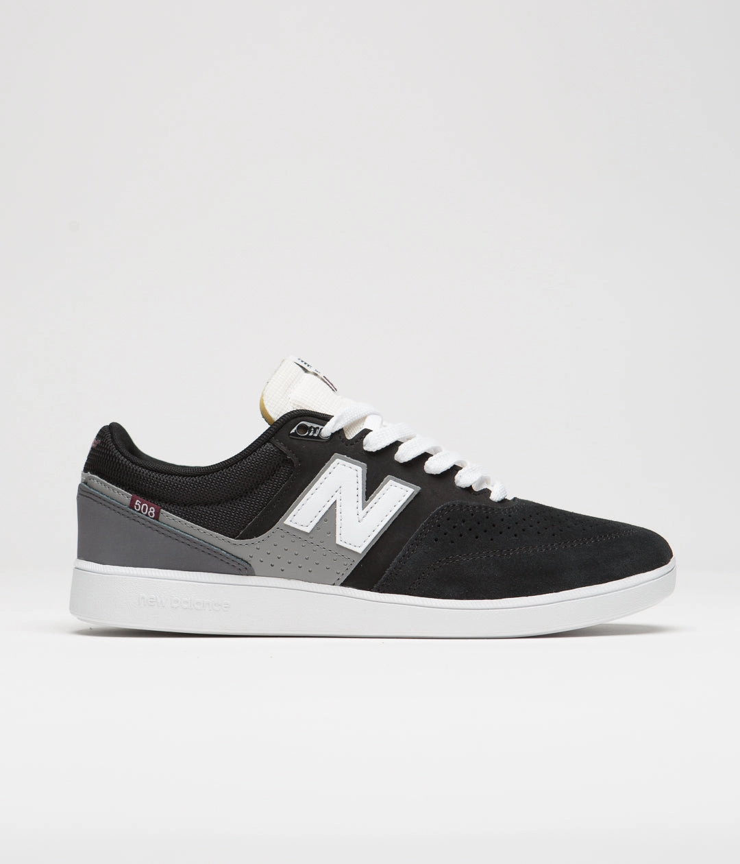 New Balance Numeric 508 Brandon Westgate Shoes - Black / White New Balance Rev Lite