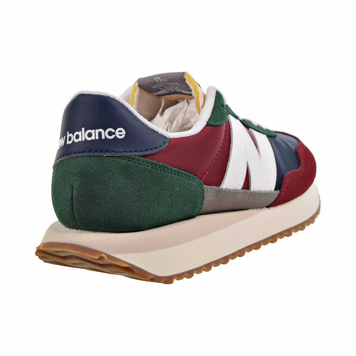 New Balance Steel Toes New Balance 237 V1 Men's Shoes Scarlet-Forest Green