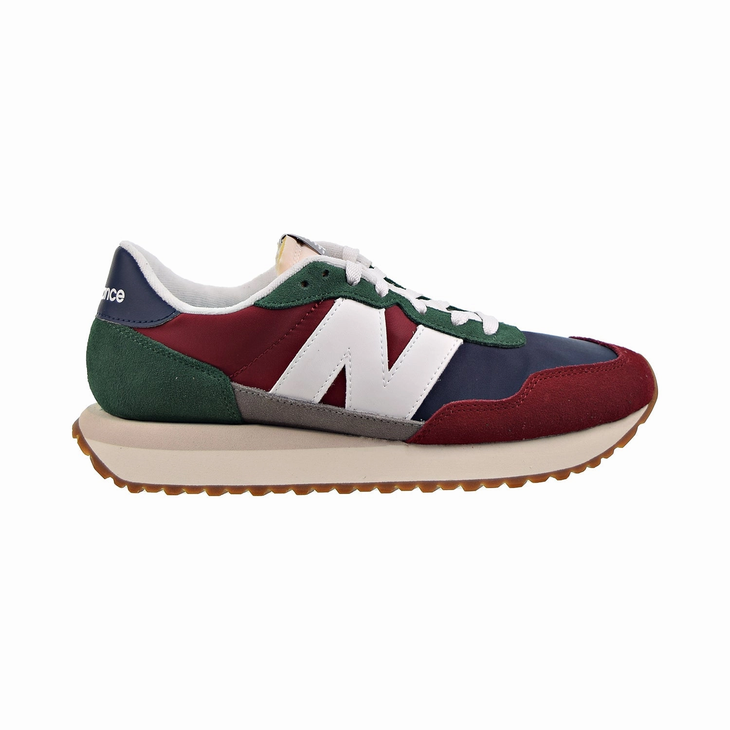Brown And Pink New Balance 9060 New Balance 237 V1 Men's Shoes Scarlet-Forest Green
