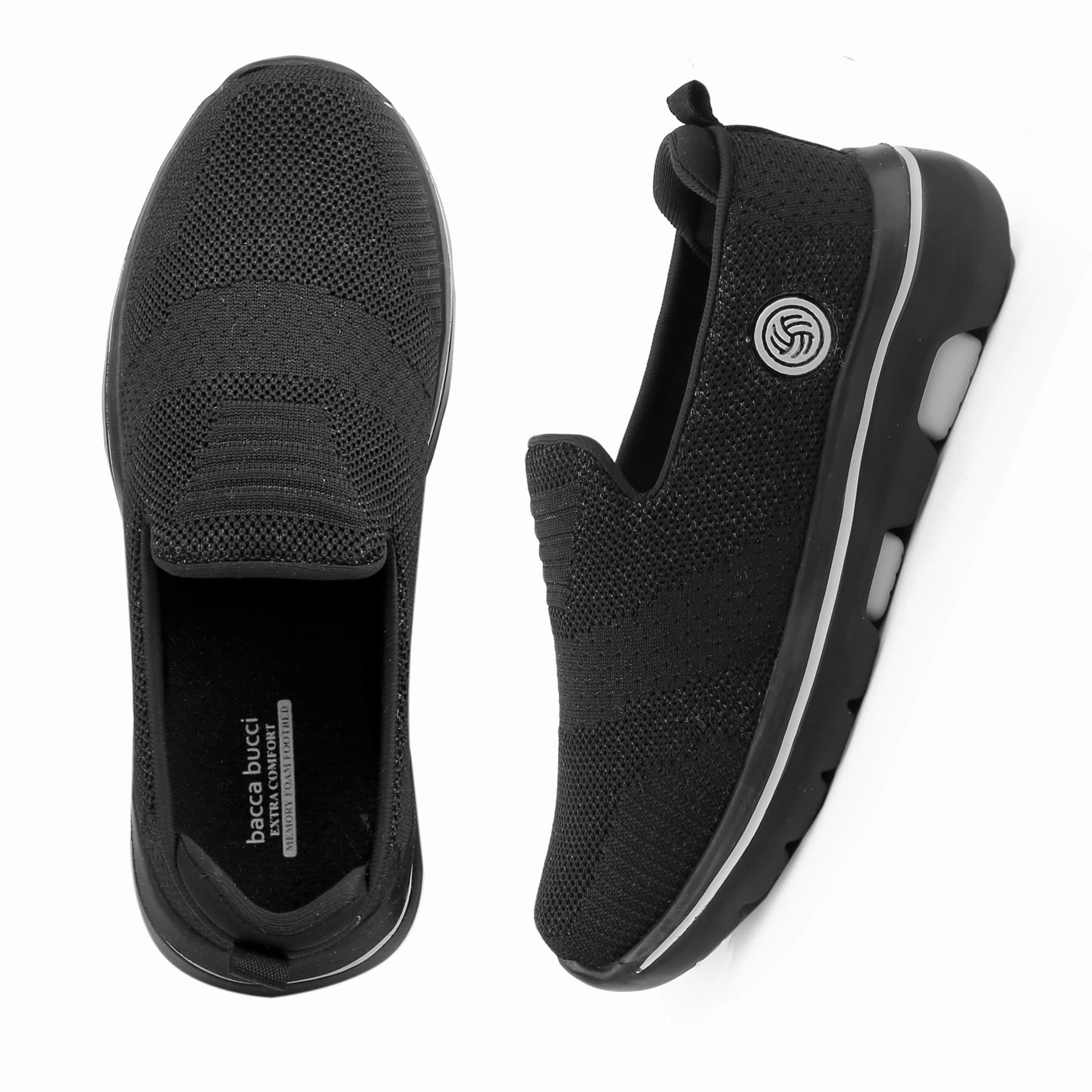 Bacca Bucci NIMBUS Women All-Day wear Joggers Slip-on Best Barefoot Sneakers