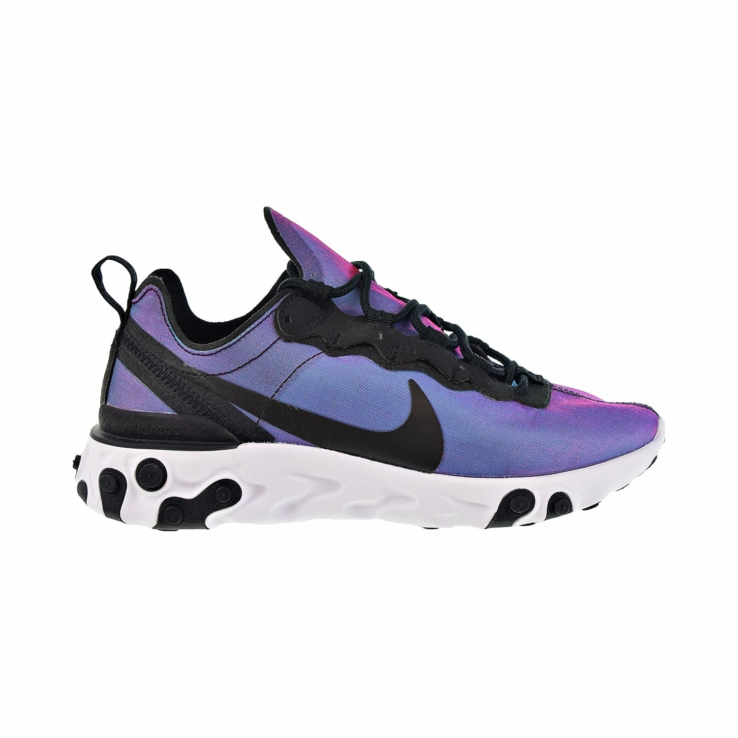 Asics Vb Shoes Nike React Element 55 Premium Women's Shoes Black-Laser Fuchsia