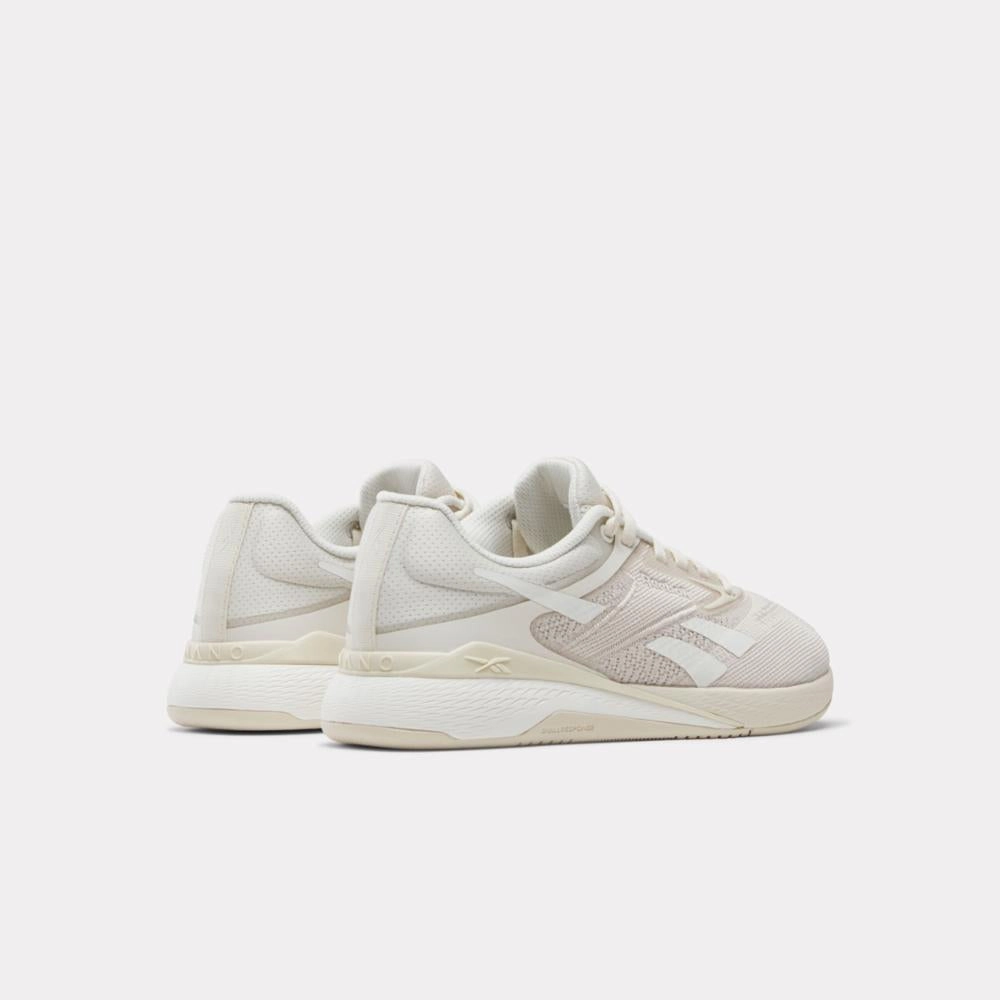 Reebok Footwear Women Nano X5 Training Shoes SAND/CHALK Best Shoes For Hyrox Training