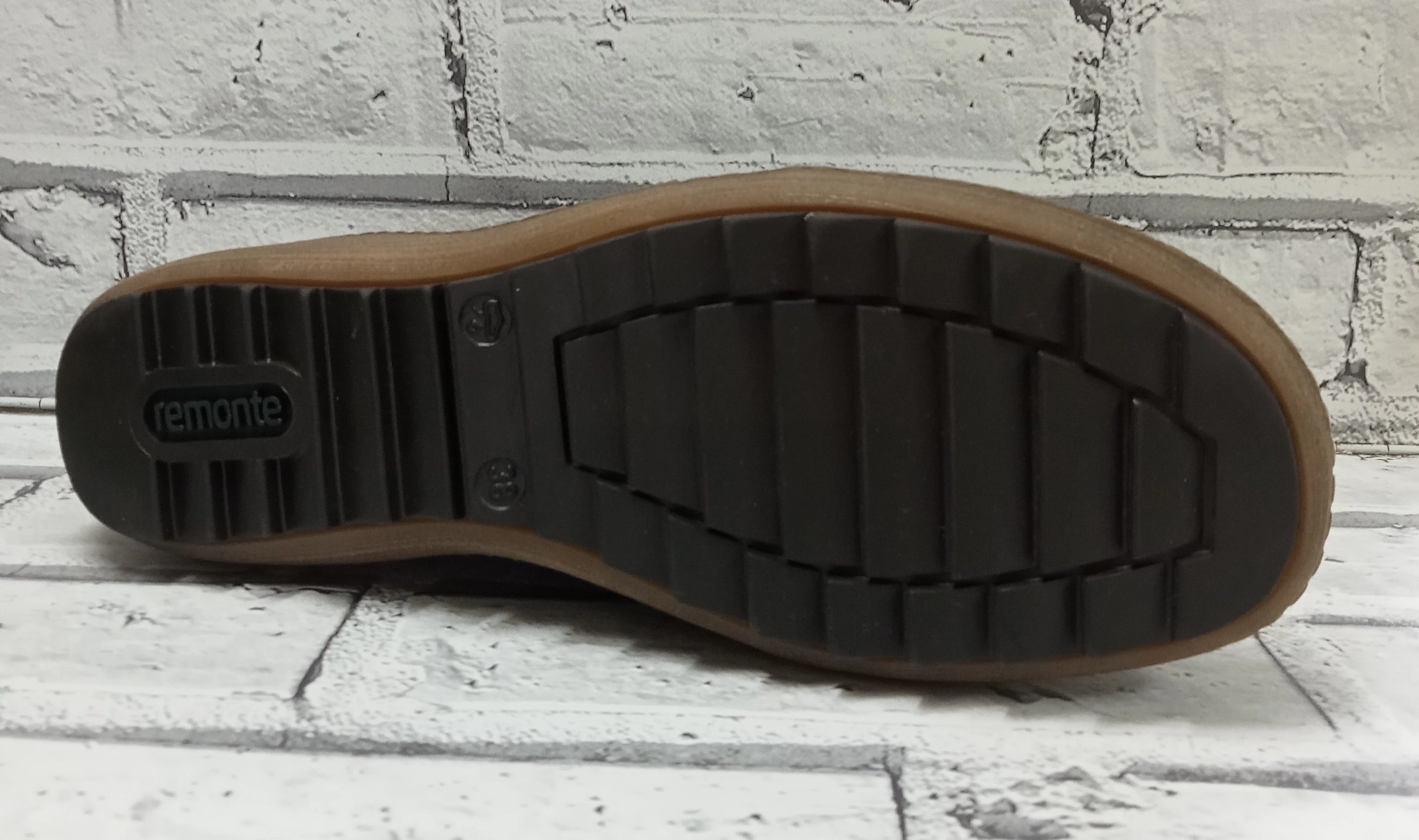 REMONTE - R1402-08 - Zip/Lace Waterproof SHOE - Black Summer Waterproof Hiking Shoes