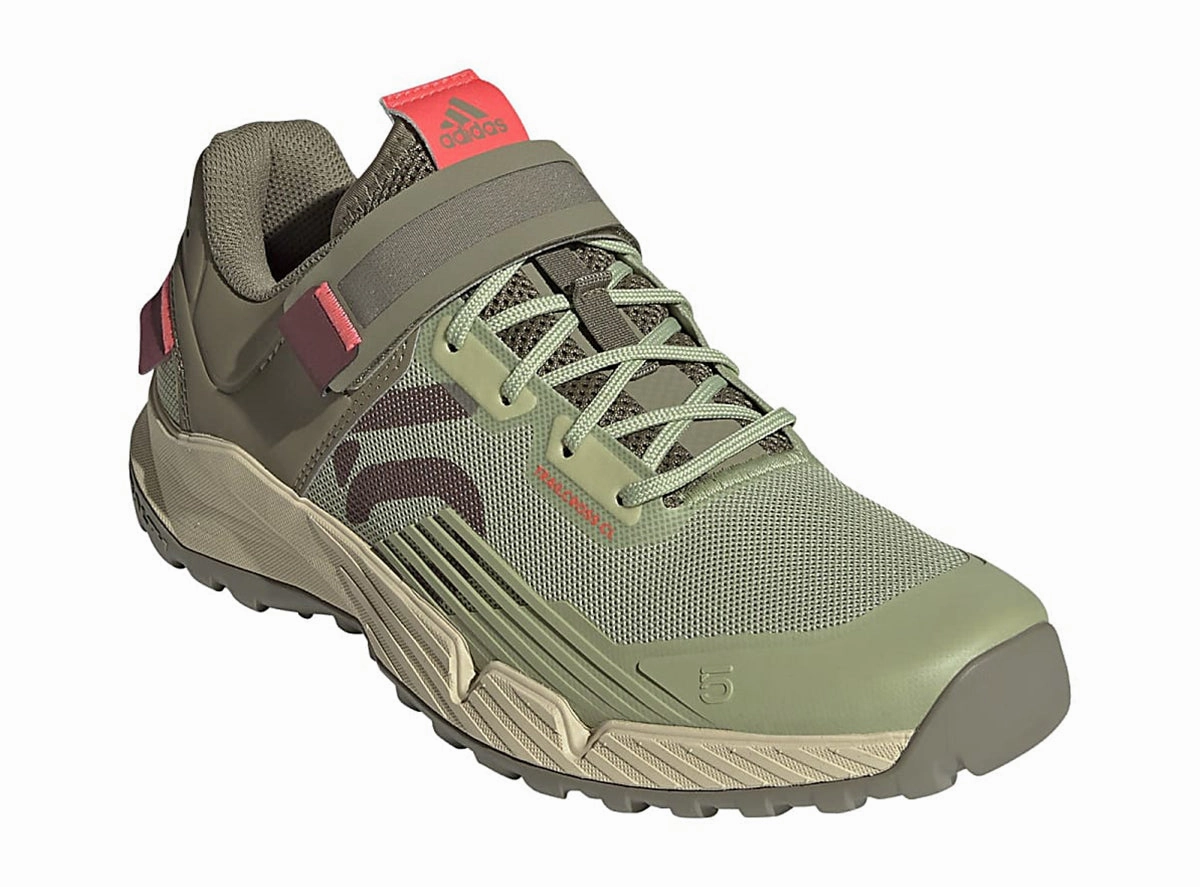 Adidas Cloudfoam Pure Lifestyle Running Shoes Five Ten Trailcross Clip-In MTB Shoe - Womens - Quiet Crimson-Orbit Green-Turbo - 2022