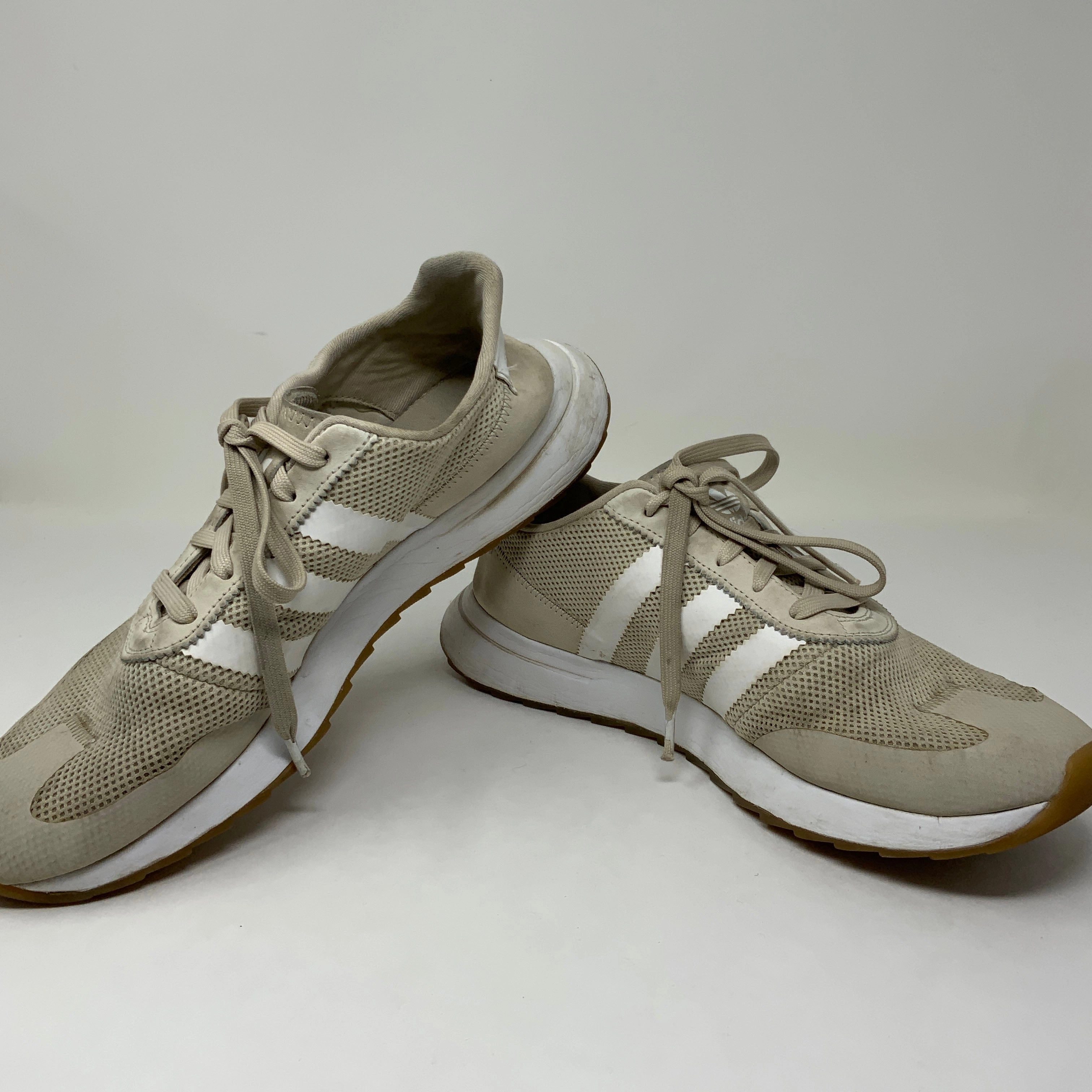 Adidas Originals Women's Flashback Suede Leather Lace Up Casual Sneakers Shoes Climacool Running Shoes Adidas