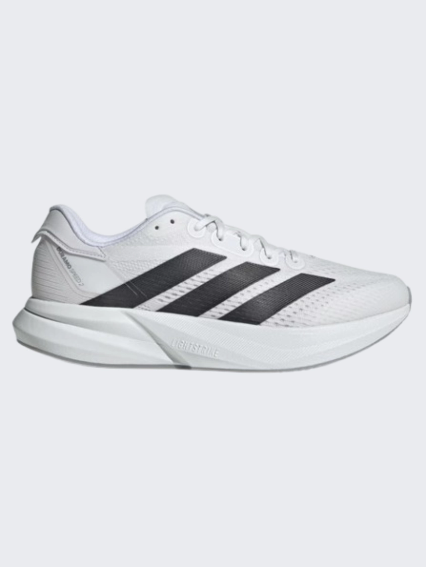 Adidas Duramo Speed 2 Men Running Shoes White/Black/Silver Most Expensive Shoes Of Adidas