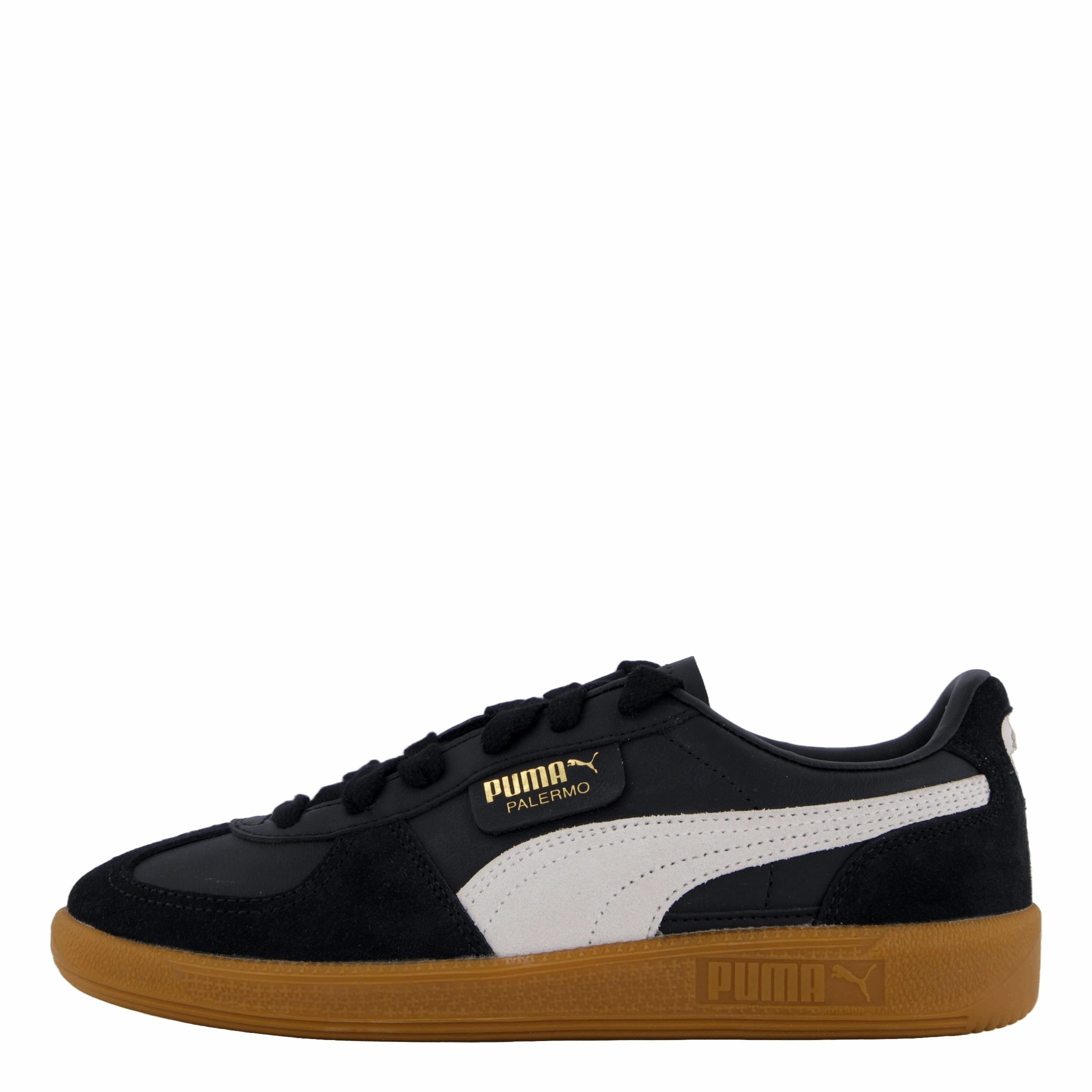 Stylish Sneakers Palermo Lth Black-feather Gray-gum