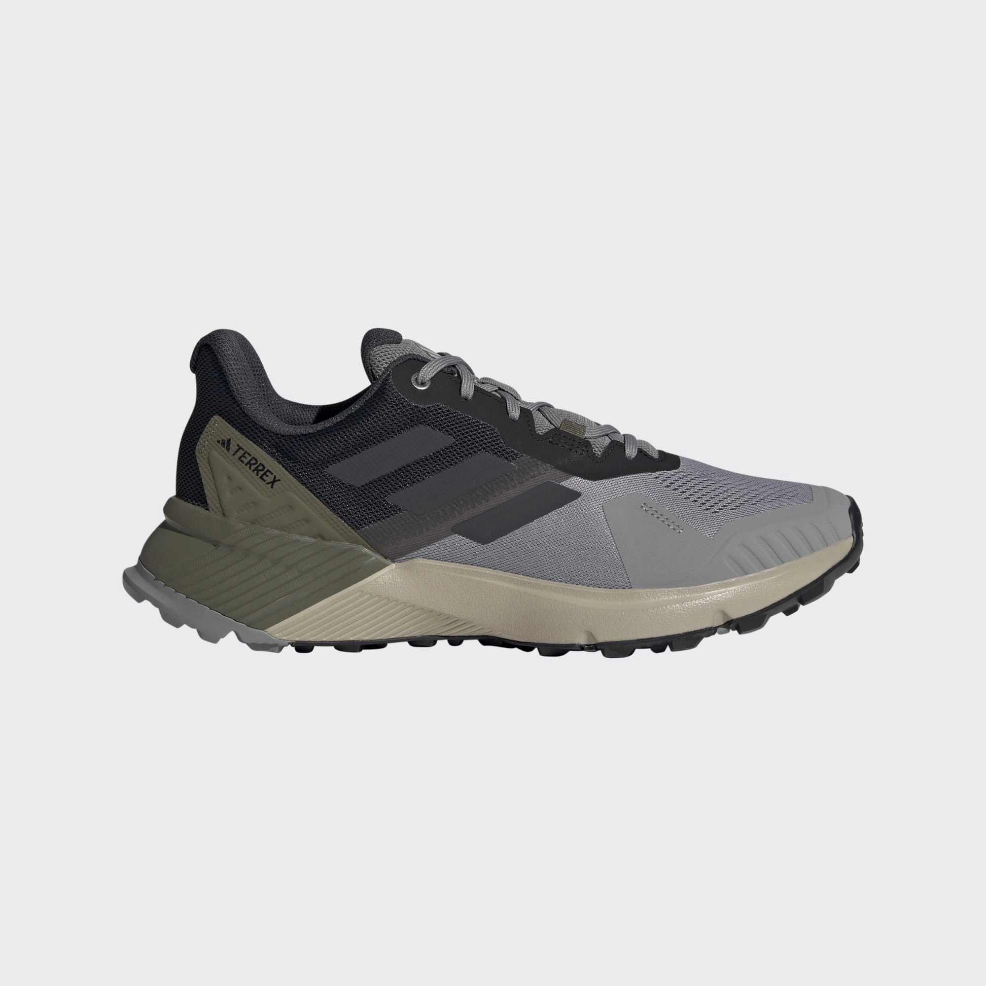 Men's Terrex Soulstride Shoe - Charcoal Solid Grey/Wonder Beige/Olive Strata Adidas Donovan Mitchell Basketball Shoes