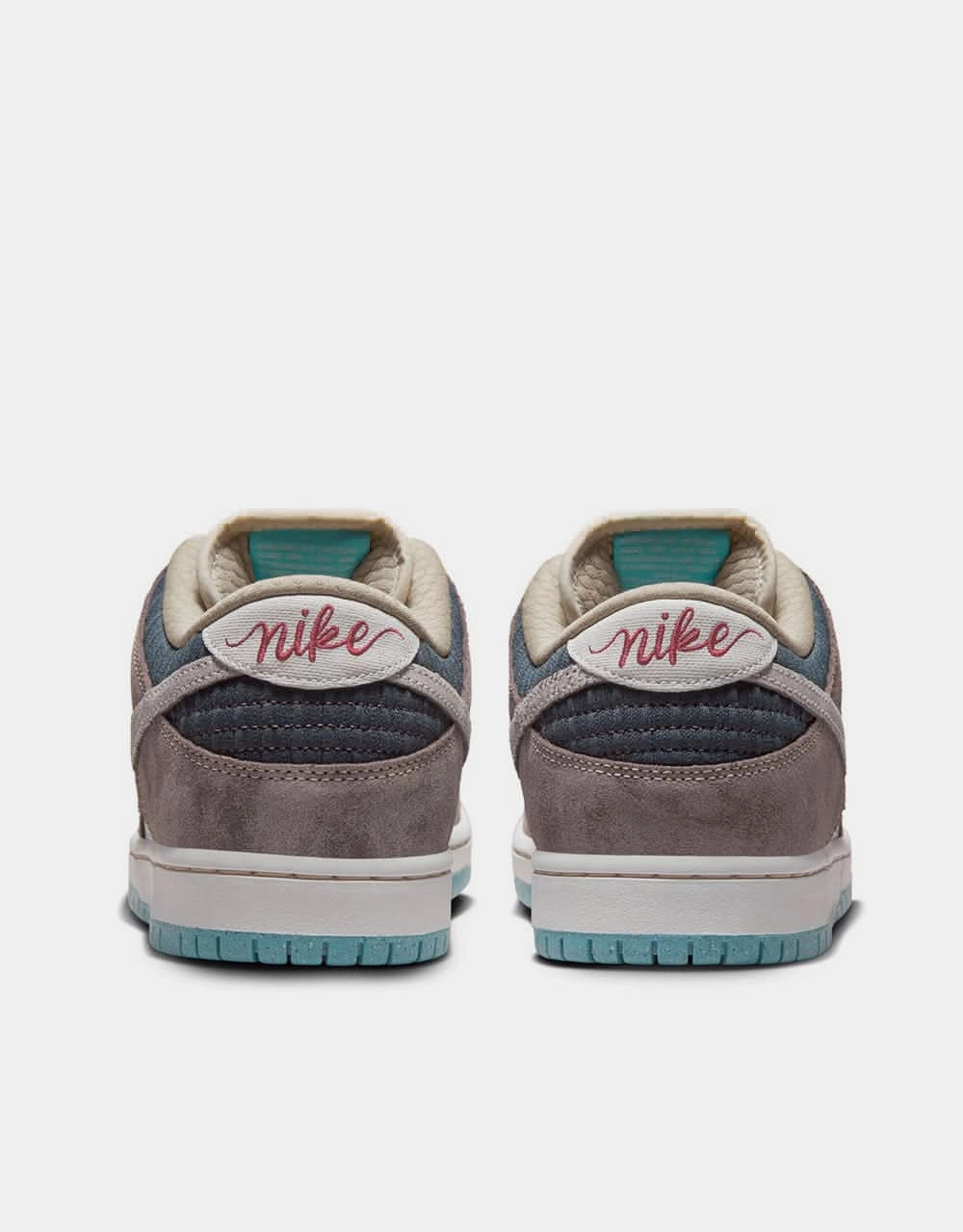 Asics Shoes Coupon Nike SB Dunk Low Pro WC Skate Shoes - Baroque Brown/Summit White-Sanddrift-Dk Smoke Grey-Paradise Aqua-Dragon Red