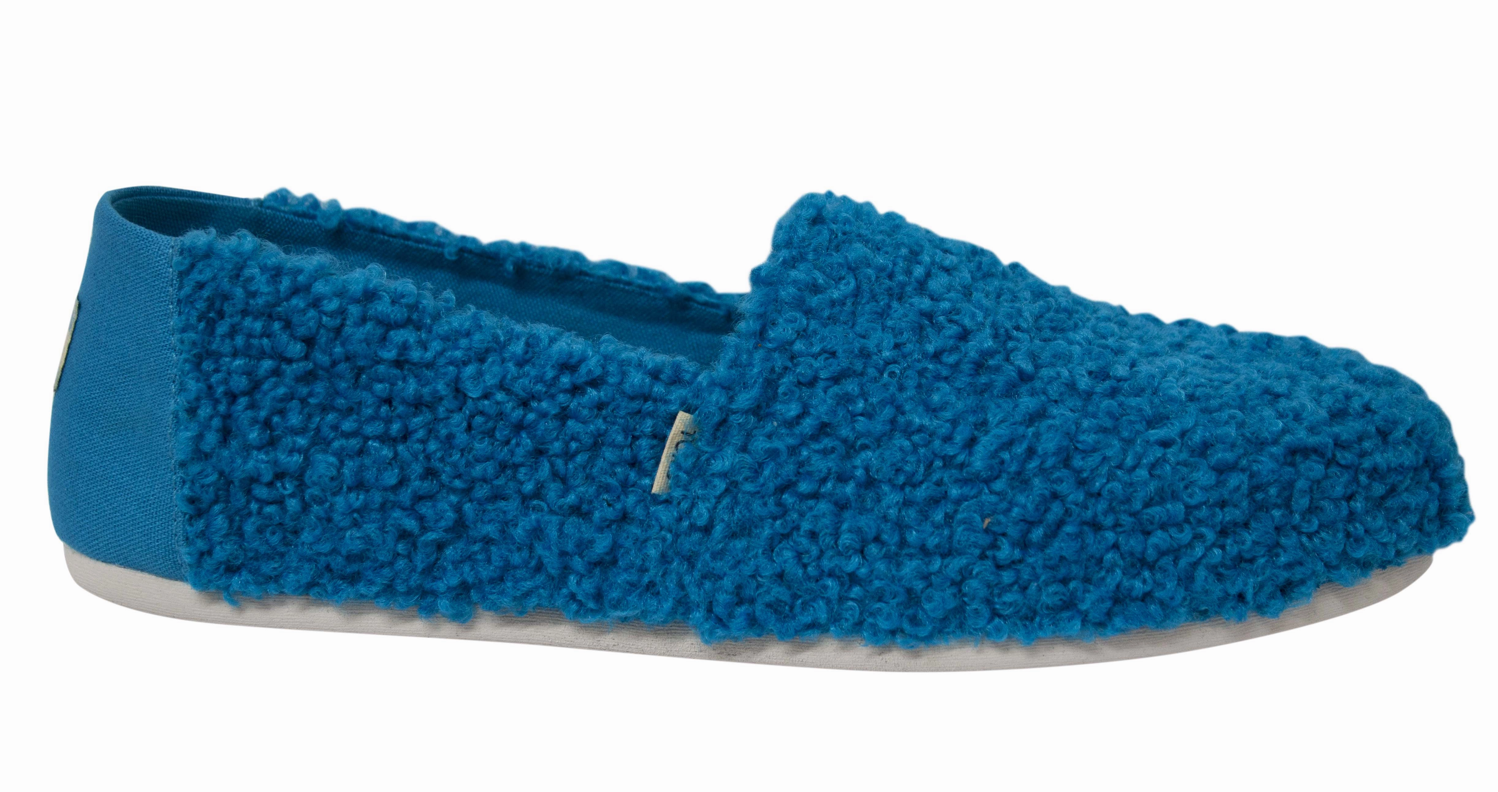 Flat Foot Running Shoes Toms Classic x Sesame Street Womens Blue Espadrilles