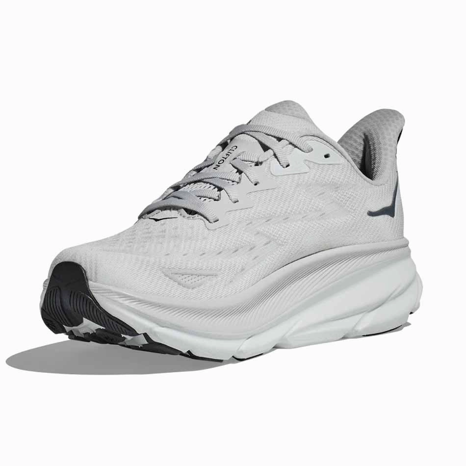 Huntington Beach Hoka Clifton 9 Running Shoes - Nimbus Cloud/Steel Wool