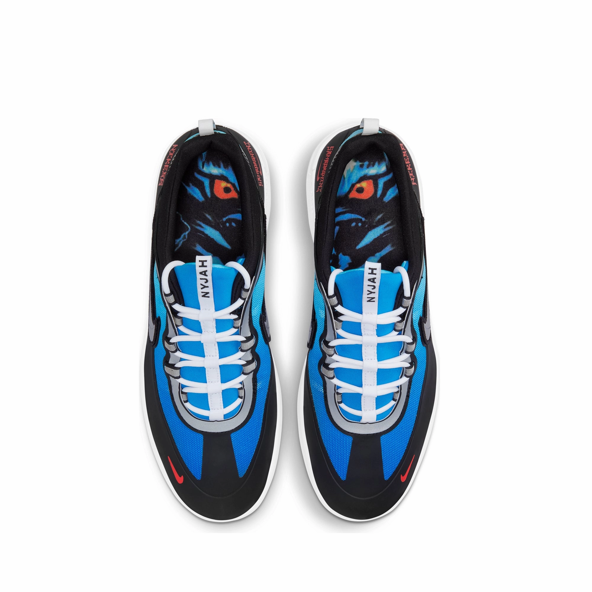 Nike SB Mens Nyjah Free 2 Premium Shoes 'Lt Photo Blue' Asics Running Shoes Made In Japan