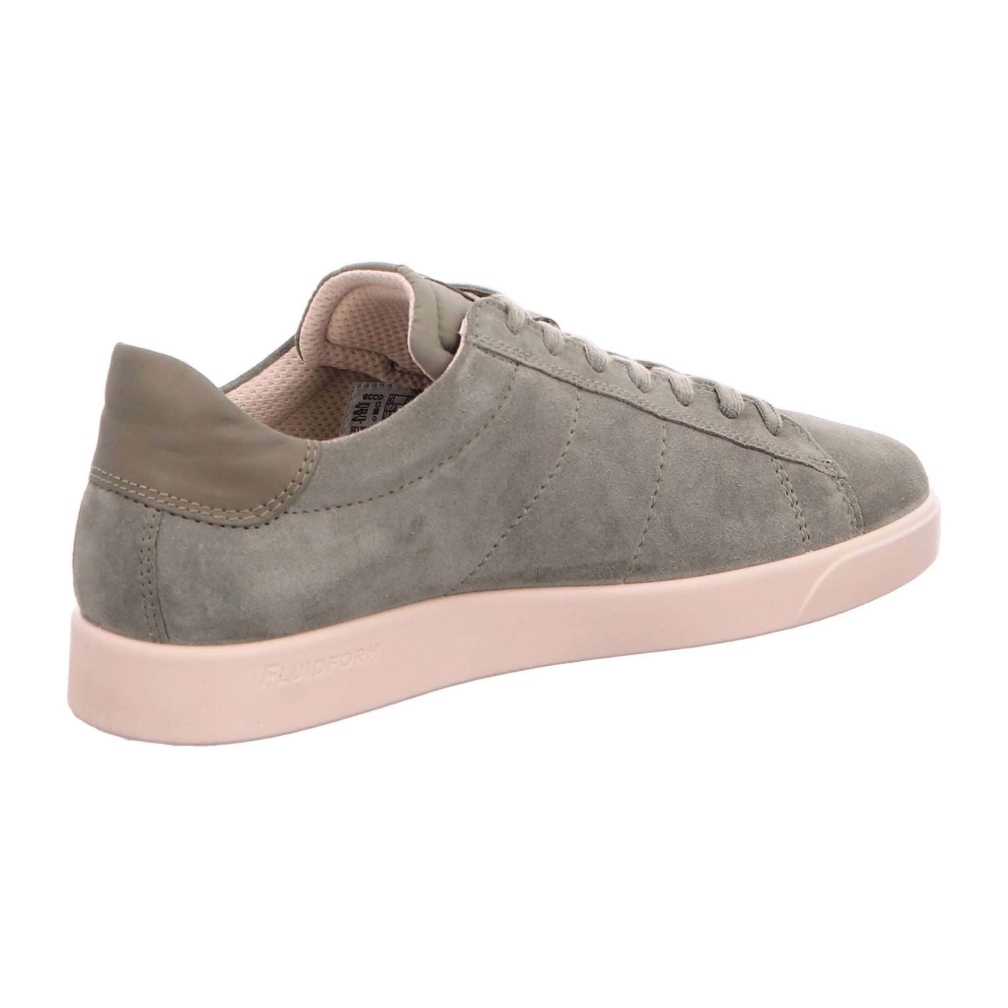 Most Comfortable Shoes Casual Ecco Street Lite Men's Olive Green Sneakers - Durable & Stylish