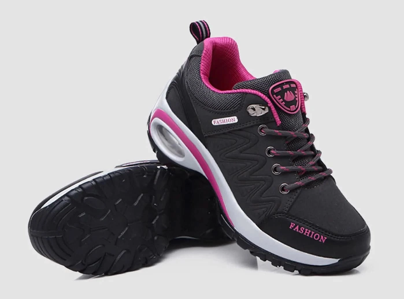 Best Hiking Shoes For Rainforest FitVille Women's Air Cushion Hiking Shoes