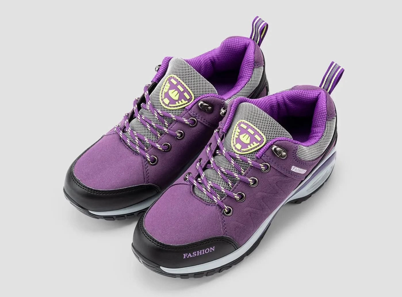 Tech Hiking Shoes High Tops FitVille Women's Air Cushion Hiking Shoes