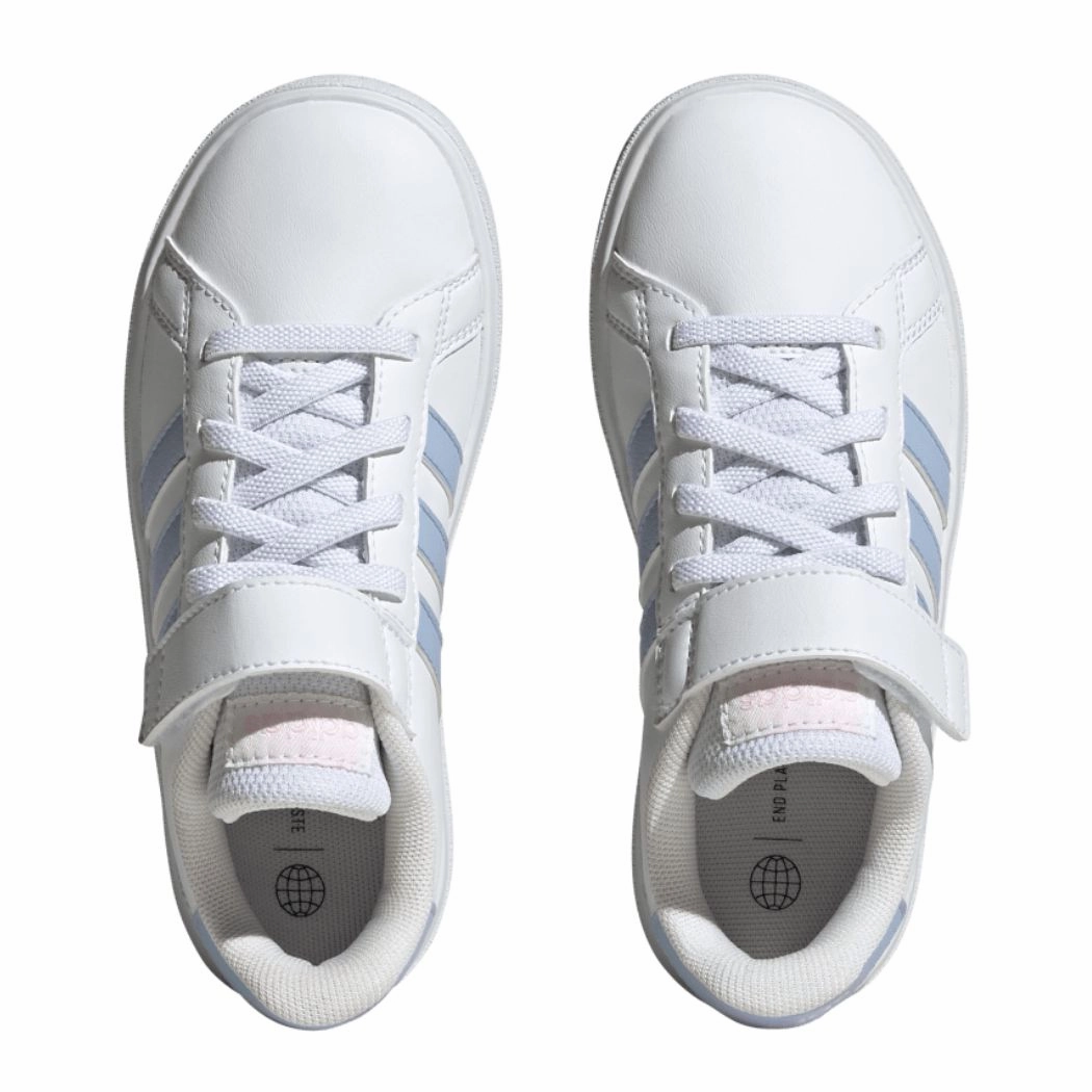 adidas Grand Court 2.0 Elastic Lace and Top Strap Kid's Sneakers Soccer Shoes Adidas Predator