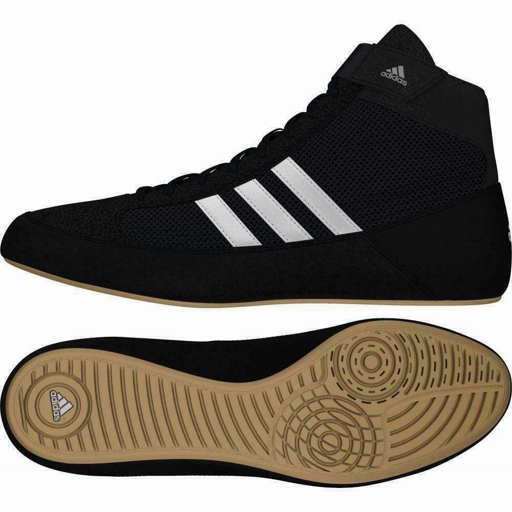 adidas Mens Havoc Wrestling Shoes Black Boxing Boots Adidas New 2024