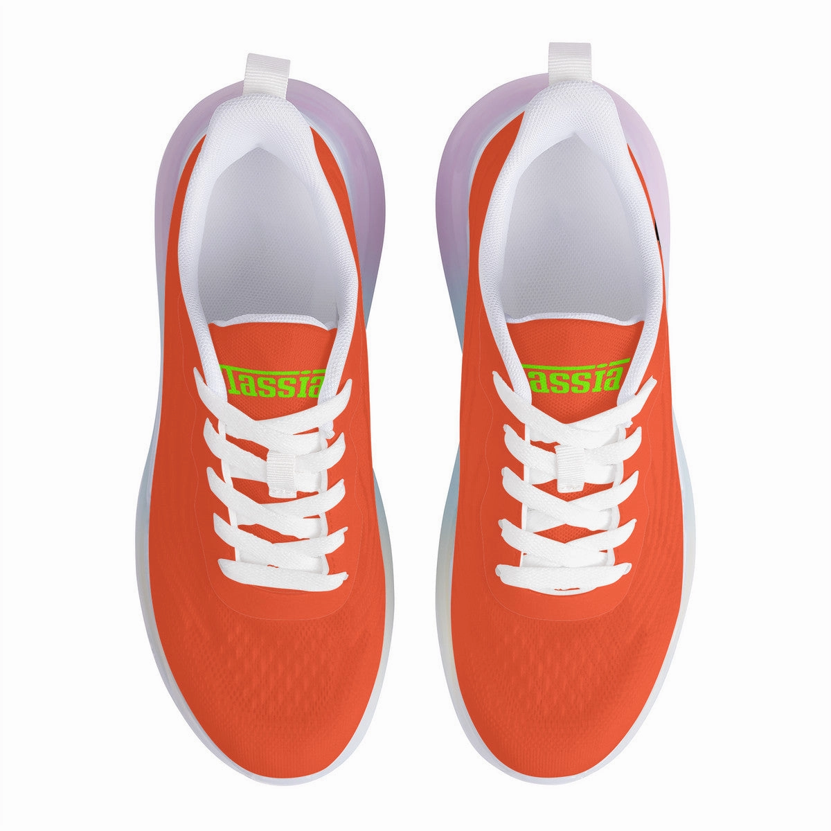 Trail Running Waterproof Shoes Snooty Fox Art Women's Rainbow Atmospheric Cushion Running Shoes Mex Orange