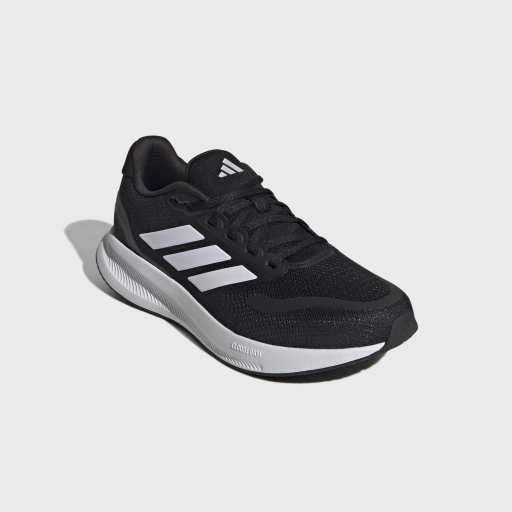 RUNFALCON 5 WIDE RUNNING SHOES - Core Black / Cloud White / Core Black Adidas Gazelle Bold Athletic Shoe