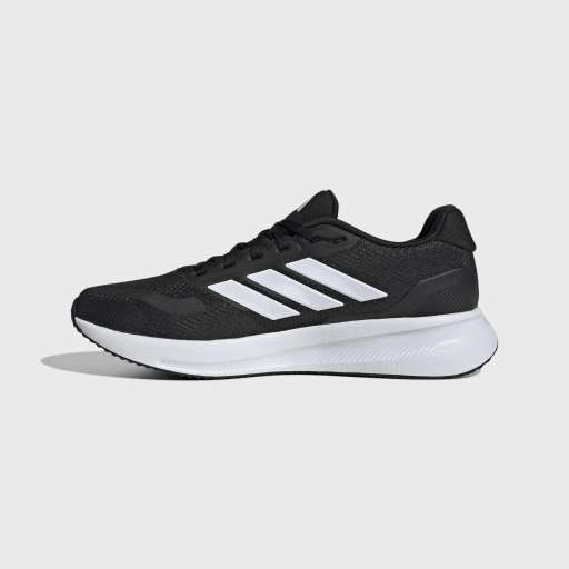 RUNFALCON 5 WIDE RUNNING SHOES - Core Black / Cloud White / Core Black Adidas Bape Shoes