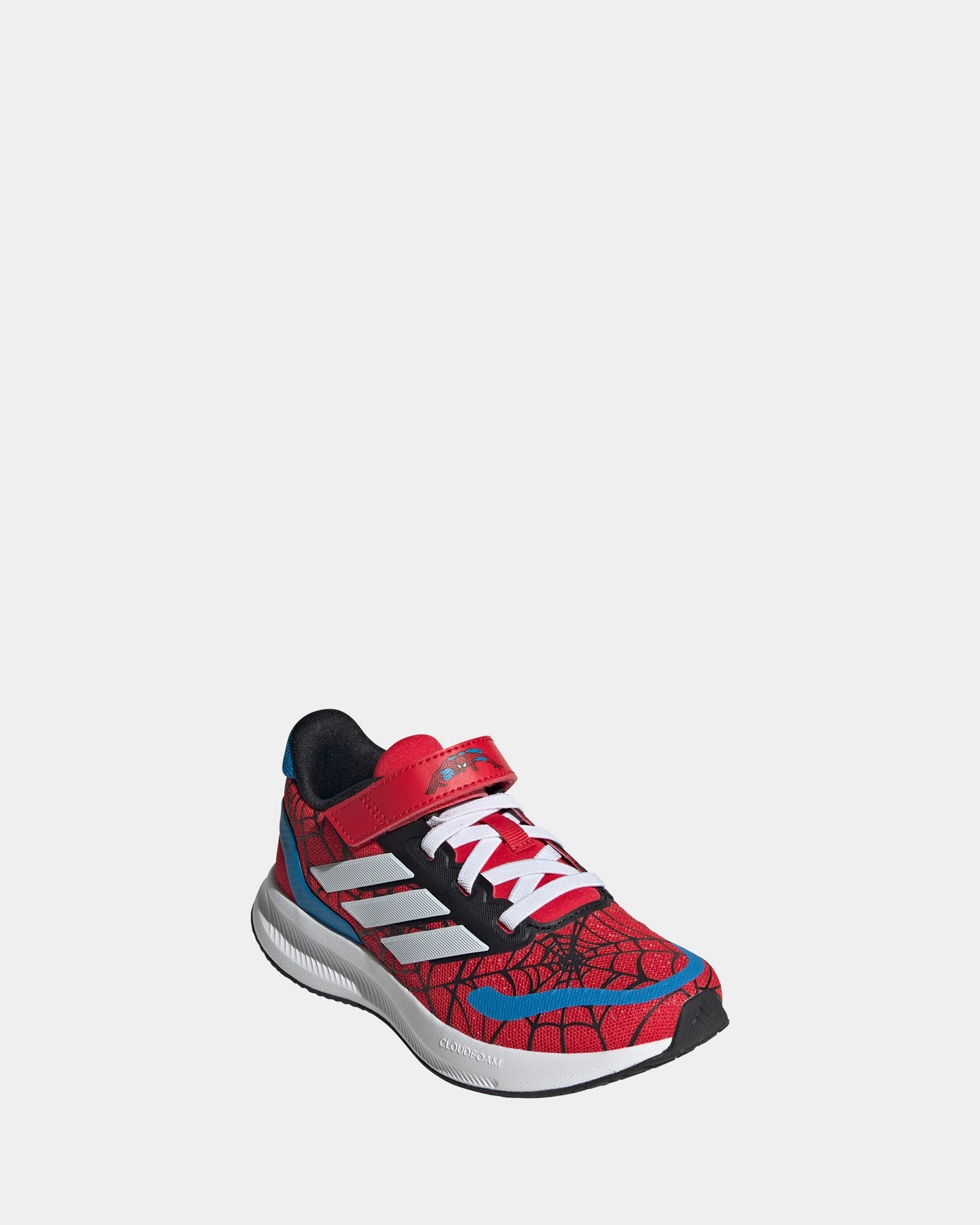 Jeremy Scott X Adidas Shoes Runfalcon Spiderman Sf Ps B Pure Ruby/White/Bright Blue