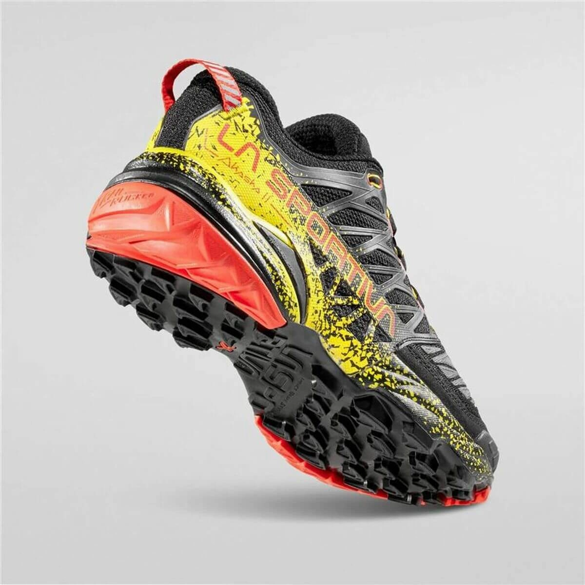 Running Shoes for Adults La Sportiva Akasha II Black Inserts For Running Shoes