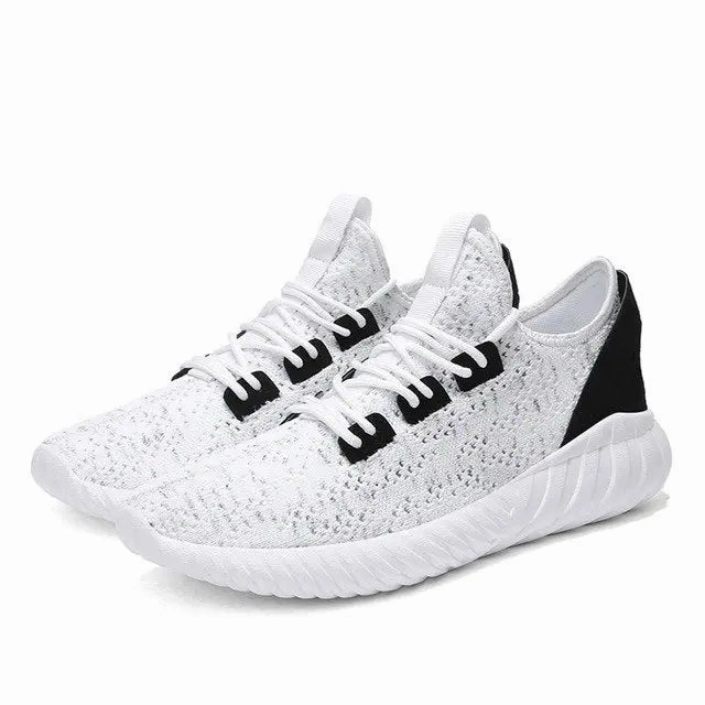 Running Shoes For Men Outdoor Mesh Comfortable Man Sneakers Sports Shoes Lace-up Sneaker Flat Feet And High Heel Shoes