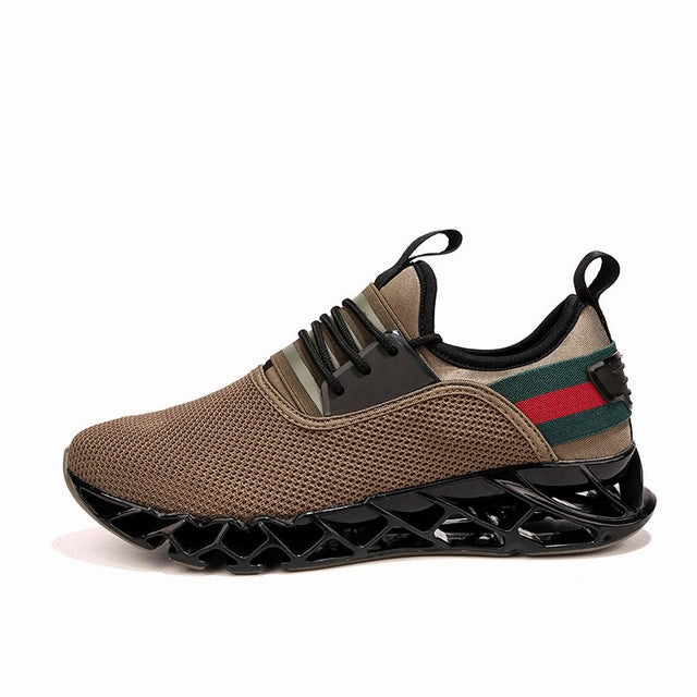 Running Shoes Men Spring Summer Working Shoes Cushioning Gym Sneakers Lace Up Outdoor Mesh Breathable Sport Trainers Road And Trail Running Shoes