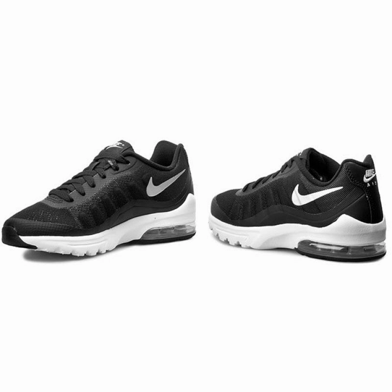 Women's Nike Air Max Invigor Running Shoes, 749866 001 Multi Sizes Black/Metallic Silver/White Asics Shoes Collection