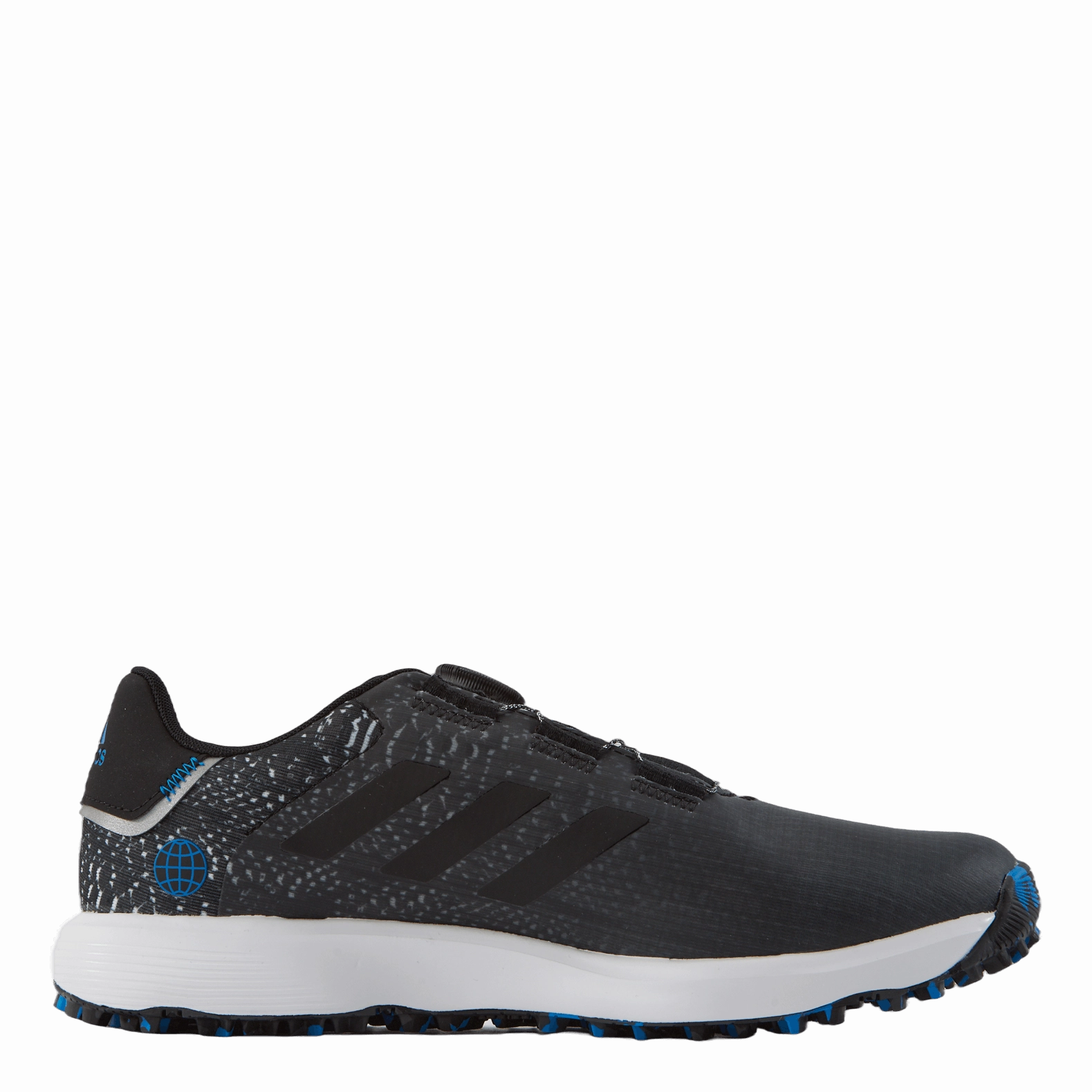 S2G BOA Wide Spikeless Golf Shoes Core Black / Core Black / Grey Six Golf Shoes Best