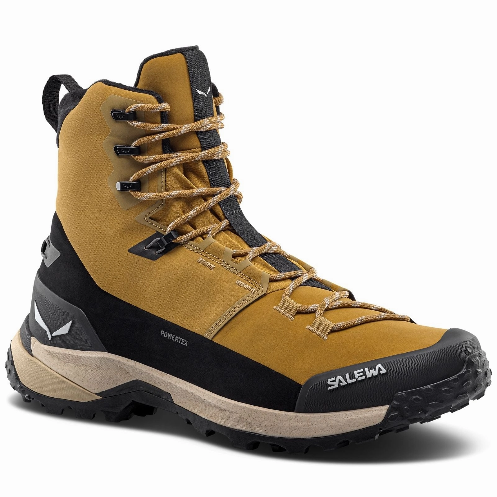 Puncture Resistant Steel Toe Boots Salewa Mens Puez Winter Mid Ptx Walking Boot