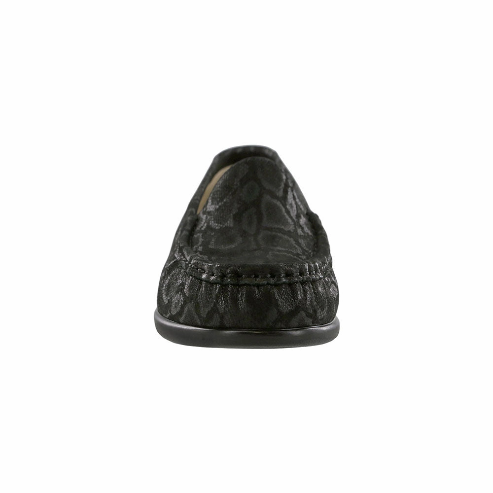 Flat Earth Shoes Meme SAS Simplify Loafer Nero Snake (Women's)