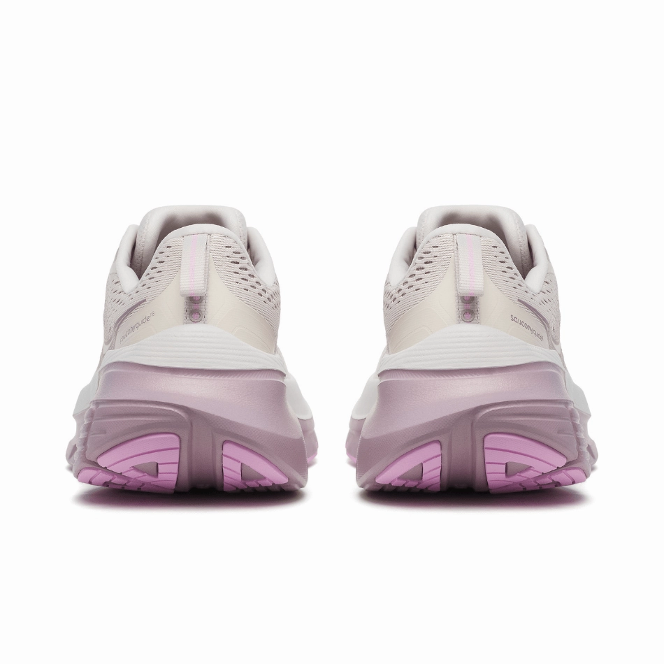 Low Profile Training Shoes Saucony Women's Guide 18 Running Shoes in Moon/Quail SS25