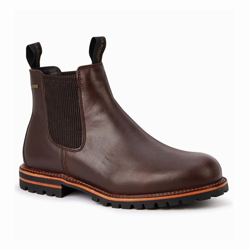Dallas Boots Dubarry Offaly GORE-TEX Mens Waterproof Chelsea Boot - Mahogany