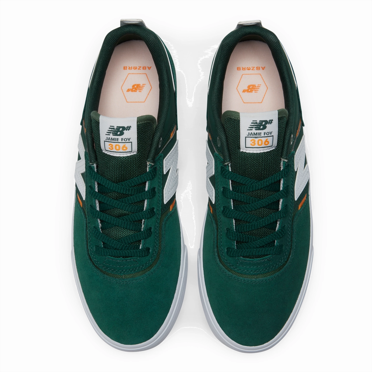 New Balance Pandas New Balance Numeric Men's Jamie Foy 306 Green White Shoes