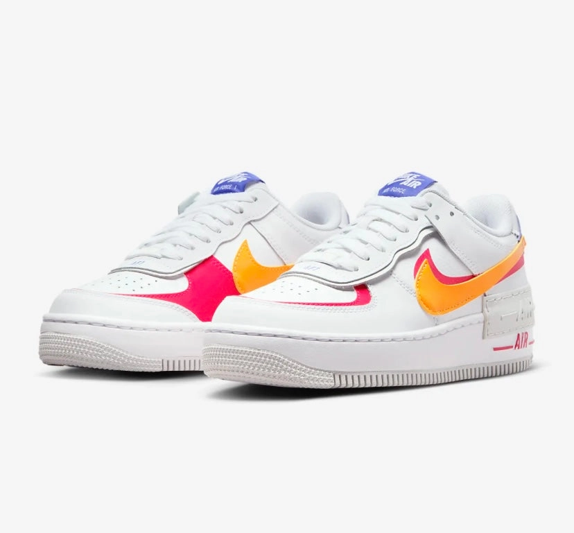 Nike airforce A1 double pink orange shoes Asics Gel Foundation Running Shoes