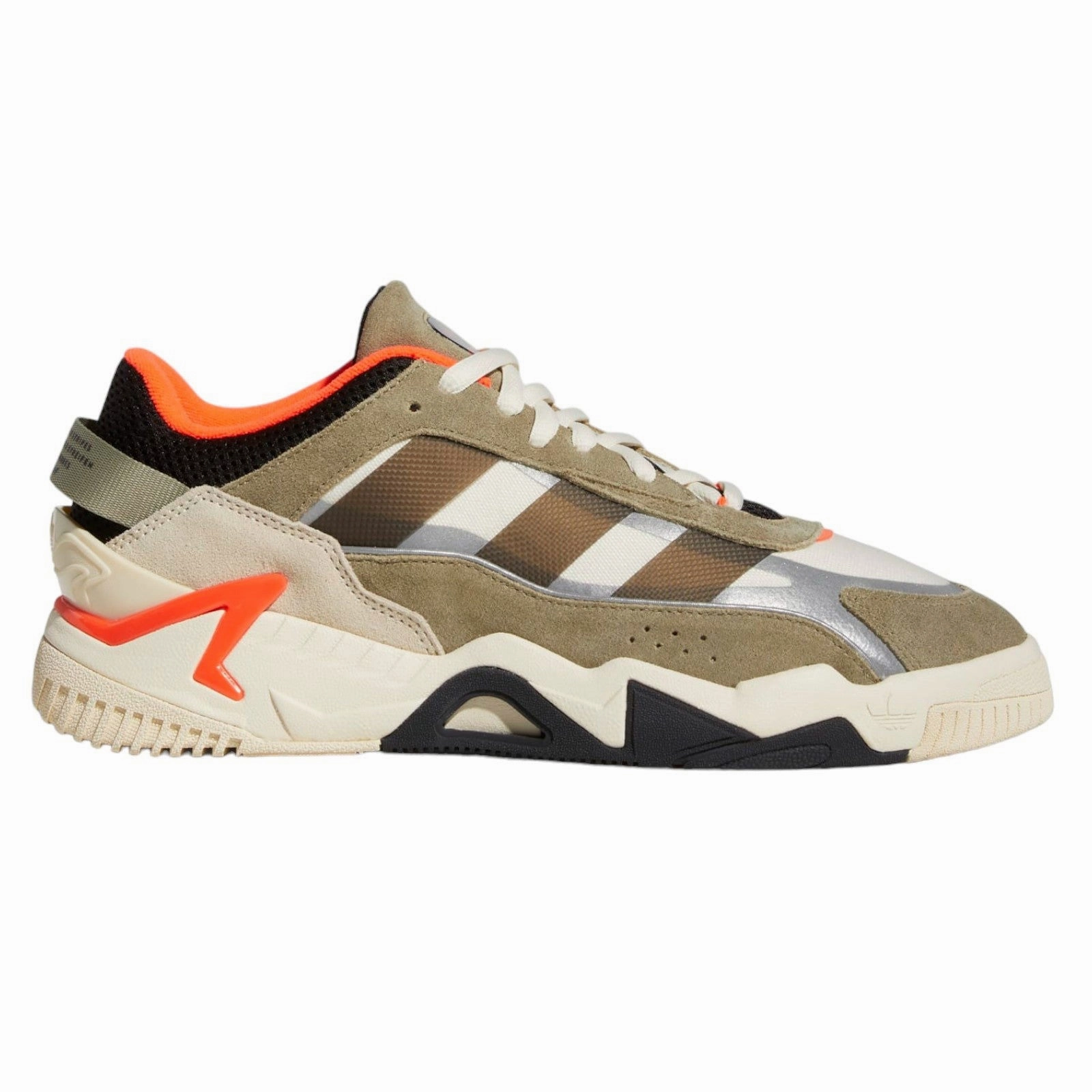 Adidas Road Running Shoes adidas Originals Niteball 2 Trainers - Orbit Green Orange