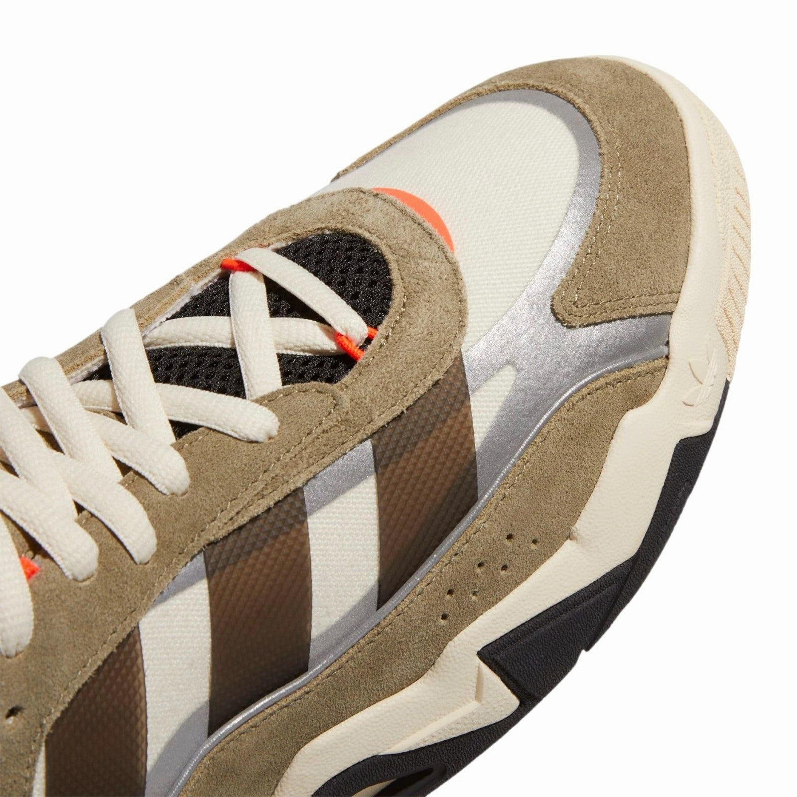 Vintage Adidas Wrestling Shoes adidas Originals Niteball 2 Trainers - Orbit Green Orange